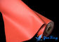 A borracha de silicone vermelha revestiu a tela da fibra de vidro para a junção de expansão flexível