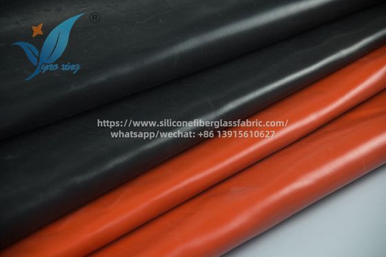 Tecido de expansão à prova de fogo, revestido de silicone, resistente a 200 °C