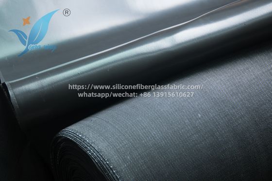 Tecido de expansão à prova de fogo, revestido de silicone, resistente a 200 °C