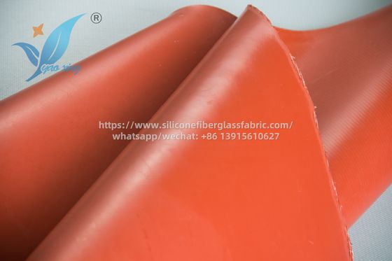 Tecido revestido de fibra de vidro de silicone Tecido de expansão de estaleiro