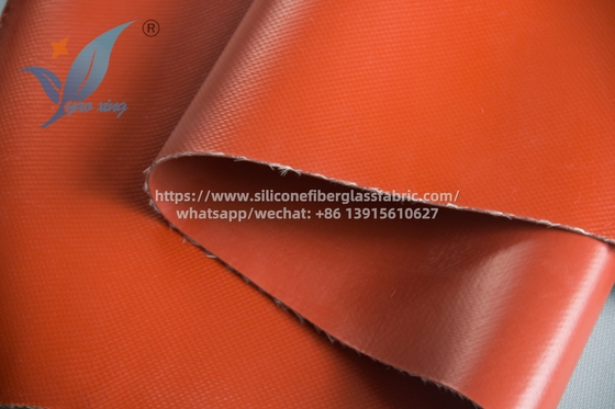 Tecido de fibra de vidro revestido com silicone de 4mm para resistência a altas temperaturas