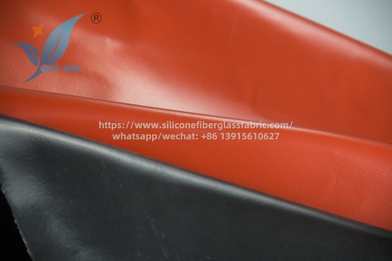 Tecido de fibra de vidro revestido de silicone resistente ao calor