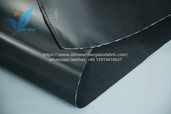 1 mm de borracha de silicone revestida com fibra de vidro cobertor de soldagem Tecido à prova de fogo