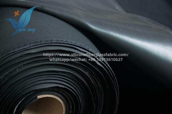 1.0mm resistente ao fogo Tecido industrial de silicone resistente ao fogo Antienvelhecimento