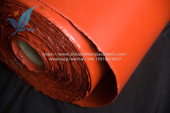 Tecido de silicone com trama sarjada de 2,5 mm, 50 m de comprimento, resistente ao calor, para trabalhos pesados, para ambientes de alta temperatura