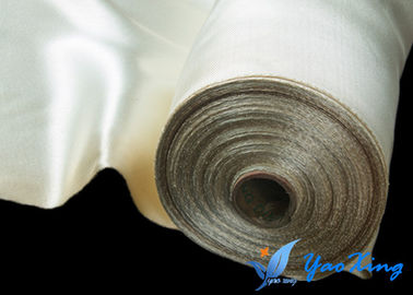 Resistência térmica alta de pano da fibra de vidro da alta temperatura da fibra de vidro do silicone para a cortina
