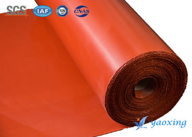 O silicone resistente de envelhecimento revestiu lados da tela dois da fibra de vidro a borracha de silicone que revestiu a tela de vidro