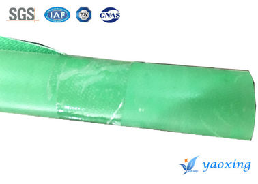 Pano de vidro revestido de borracha de silicone da cor verde com bom fogo - retardador