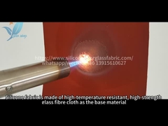 Tecido de silicone antienvelhecimento de 4 mm de uso industrial Tamanhos personalizados