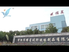 Tecido de fibras de vidro composto de borracha de silicone